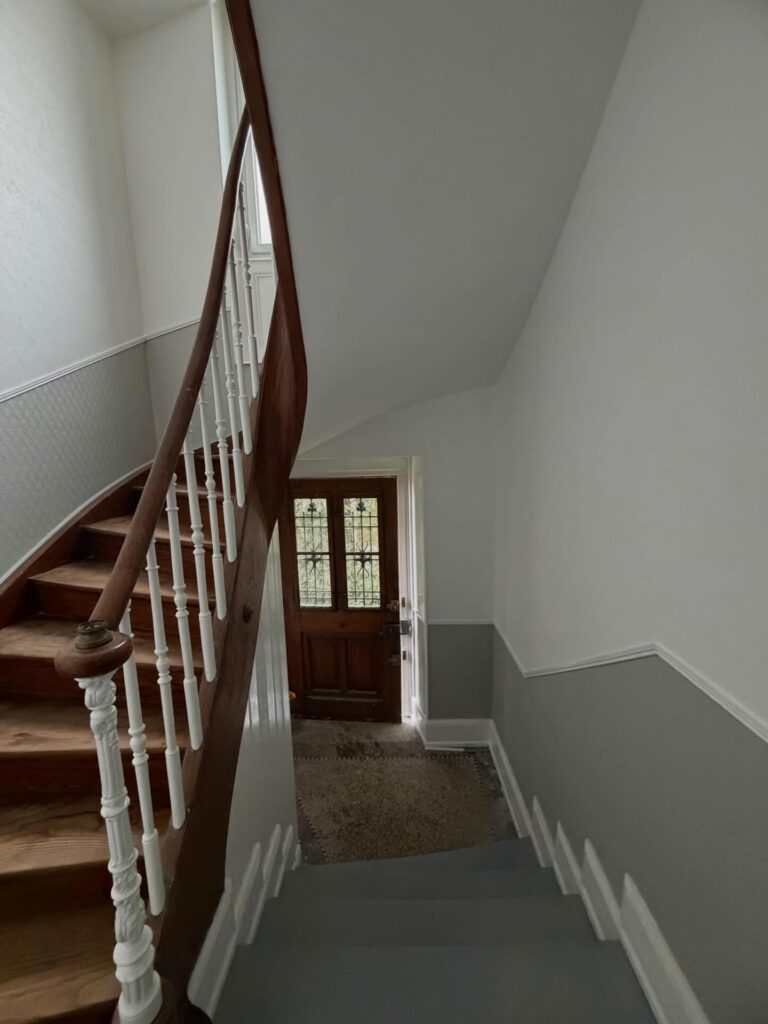 Cage d’escalier rénovée